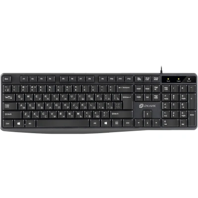 Клавиатура Oklick 145M черный USB (1659983)