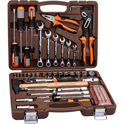 Универсальный набор инструмента Ombra OMT75S 1/4"DR и 1/2"DR