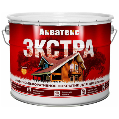 Защитно-декоративное покрытие АКВАТЕКС акватекс-экстра 259786