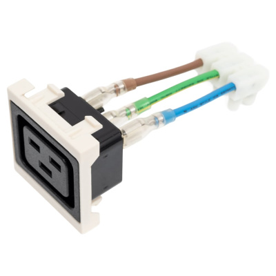 Розетка LANMASTER LAN-SIP-23IEC-C19