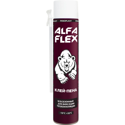 Клей пена ALFAFLEX монтажная, всесезонная
