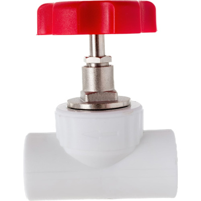 Запорный клапан VALFEX PP-R белый, 25х90°