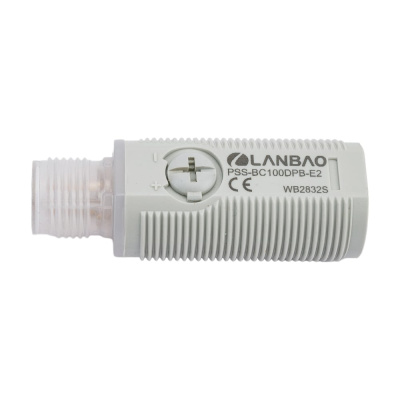 Оптический датчик диффузный Lanbao PSS-BC100DPB-E2, Sn=1000 мм, PNP NO/NC (Програм)10...30DC, разъем М12, 07-00036641