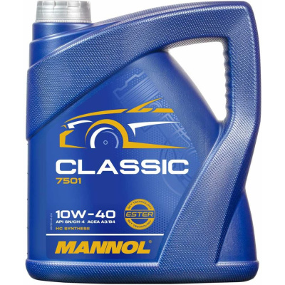Полусинтетическое моторное масло MANNOL Classic 10w40