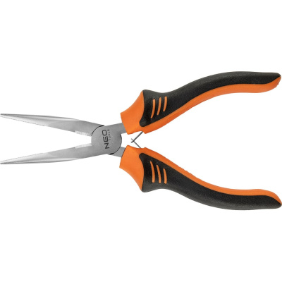 Плоскогубцы NEO Tools удлиненные, прямые, 180 мм