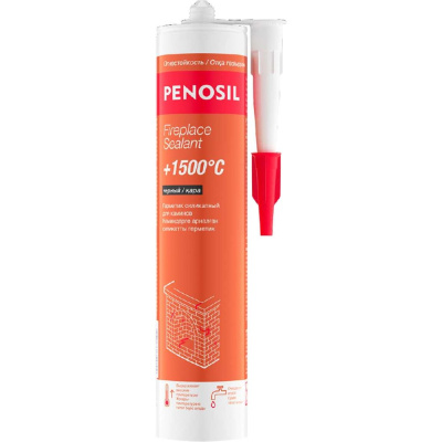 Герметик для печей и каминов PENOSIL Premium Sealant - незаменимый инструмент для ремонта домашнего огнеупорного