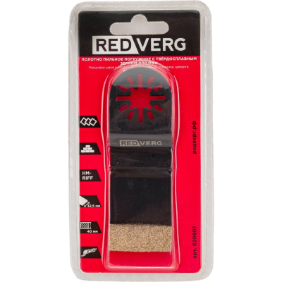 Полотно пильное с твердосплавным зерном REDVERG