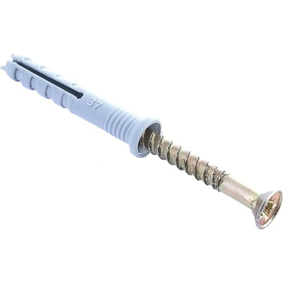Дюбель-гвоздь Tech-Krep полипропилен, потай. 6х40 (500 шт) - пакет ECOPLAST D
