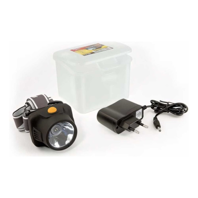 Налобный фонарь ЯРКИЙ ЛУЧ LH-100A Компакт 3W LED Li-Ion
