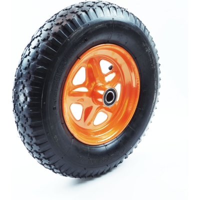 Колесо для тачки с ПЕРФО-диском POLYAGRO (4.80/4.00-8) втулка 20 mm - запасное