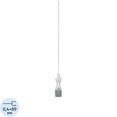 Игла спинальная PencilPoint 27G(0,40х89мм)с нап.22G(0,7х38)Polymed,50шт/уп