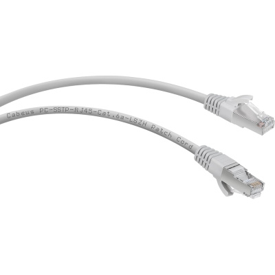 Экранированный патч-корд Cabeus S/FTP, категория 6а (10G)