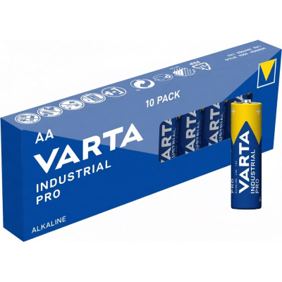 Элемент питания промышленный Varta Industrial PRO LR06/AA DP10