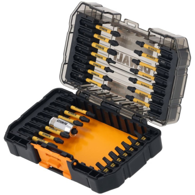 Набор бит Dewalt McLaren Limited Edition DT70909T, PH/PZ/Torx, 25/57 мм, 29 шт, в кейсе