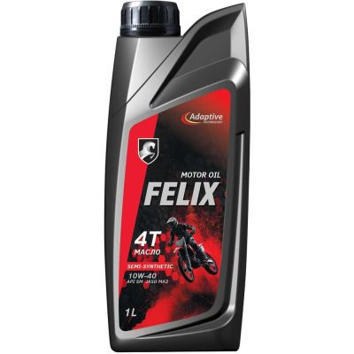 Масло FELIX 4T 10W40 SM JASO MA2 1л