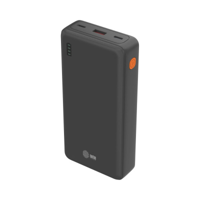 Мобильный аккумулятор CACTUS CS-PBFSDA-20000 20000mAh, 4.5A, USB-A/2xUSB-C, черный