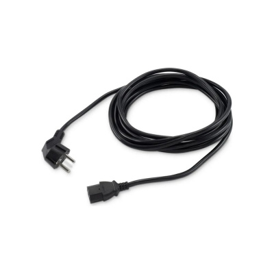 Кабель BURO BU-PCAB-5M-16A IEC C13 Евровилка угловой 5м