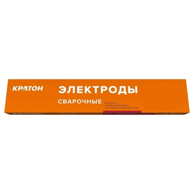 Электрод для дуговой сварки УОНИ-13/55 2.5 мм, 1 кг Кратон 1 19 01 024 - электрод общетехнического назначения