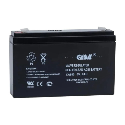 Аккумуляторная батарея CASIL CA680 6 В / 8 Ач