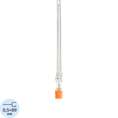 Игла спинальная Quincke 25G(0,50х89мм), Polymed, 50шт/уп
