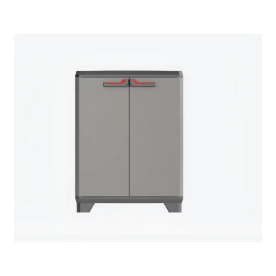 Шкаф пластиковый высокий KETER Stillo Cabinet Low