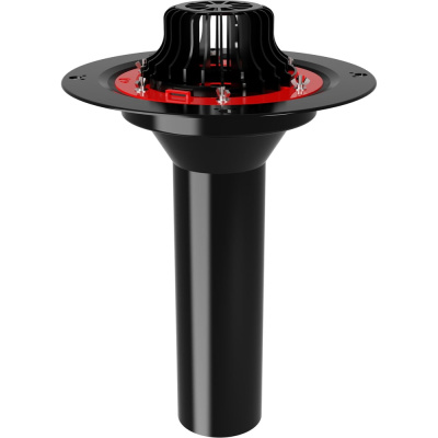 Воронка с металлическим фланцем Fachmann VM 110x450 мм