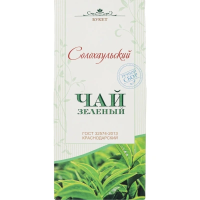 Чай Солохаульский зеленый, к/л, 40г