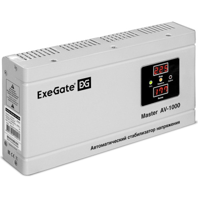 Стабилизатор напряжения ExeGate Master AV-1000 291737