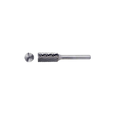 Бор-фреза UMIC HM Форма B d5x13x51x3 цилиндрическая с торцевой несечкой, ДЗ