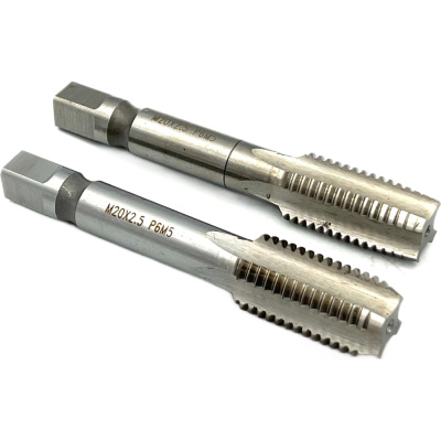 Метчик TORNERI М20х2.5 комплект из 2-х штук Р6М5