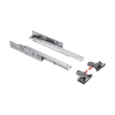 Направляющие полного выдвижения GTV MODERN SLIDE L-550 c 3D регулировкой, с доводчиком