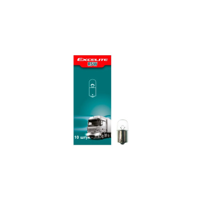 Лампа накаливания Excelite R5W ST 24V 5W BA15s упаковка 10 шт