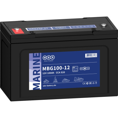 Тяговый аккумулятор для лодочного электромотора WBR MBG100-12