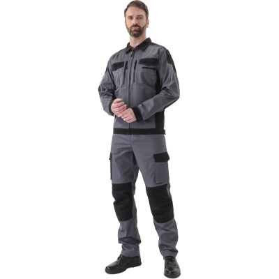Костюм URSUS АНКОР КОС951 куртка/брюки, темно-серый/черный, 48-50, 170-176 КОС951-Т.СЕРЫЙ/ЧЕРНЫЙ/48-50, 170-176
