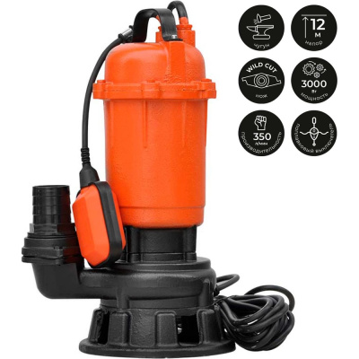 Дренажнo-фекальный насос SKIPER WQ30-PRO 00-00010874