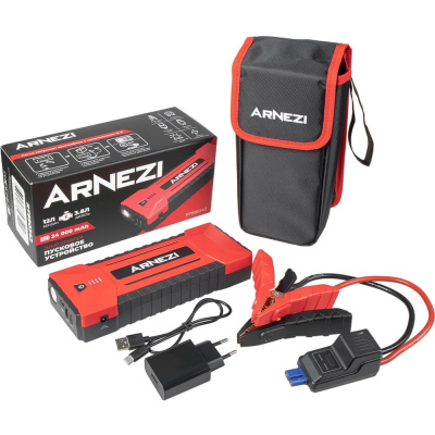 Портативное пусковое зарядное устройство Arnezi JS-3250, 24000 мАч