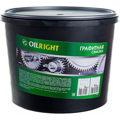 Графитная смазка OILRIGHT 5 кг 6088 – водостойкая консистентная эксплуатационно-консервационная смазка