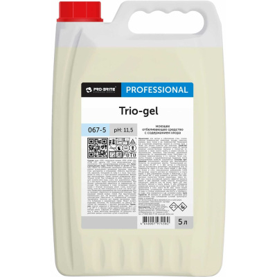 Профхим сантех щел гель с отбел/дез-эфф Pro-Brite/Trio-Gel, 5л