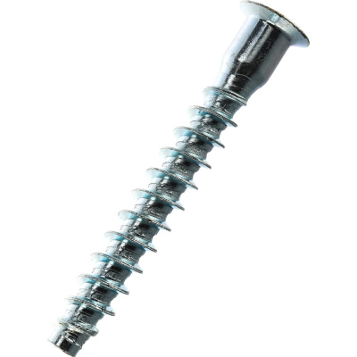 Винт-конфирмат крепежная техника ЕВРО оцинкованный 7х50, 250 шт