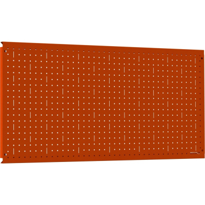 Металлическая перфопанель Metalex 600x1200 оранжевая