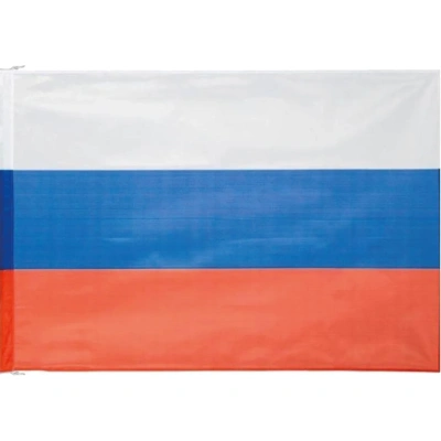 Флаг РФ 225х150 см, уличный, флажная сетка