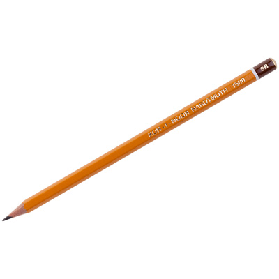Карандаш чернографитный KOH-I-NOOR 1500/8B, б/ласт, 150008B01170RU