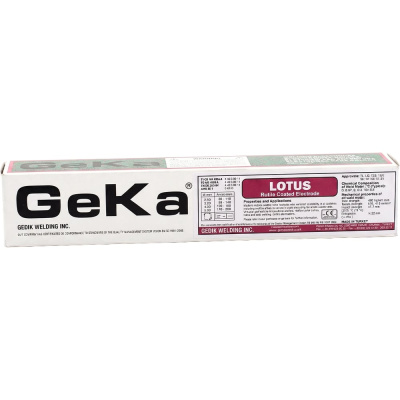 Электроды сварочные SAMGRUPP 2.5х350 мм основное покрытие (упаковка 5 кг) GEKA LOTUS