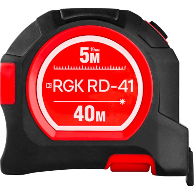 Лазерный дальномер RGK RD-41 с рулеткой