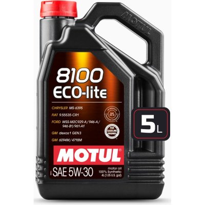 Моторное масло MOTUL 8100 Eco-lite 5W30