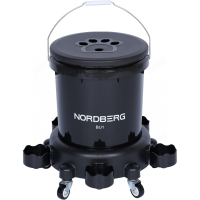 Ведро для мойки NORDBERG на колесах BU1