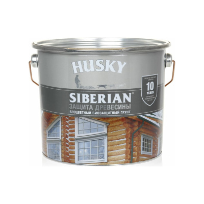 Грунт бесцветный HUSKY SIBERIAN 2,7 л