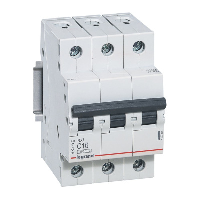 Авт.выключатель RX3 Legrand 4,5кА 50А 3П C