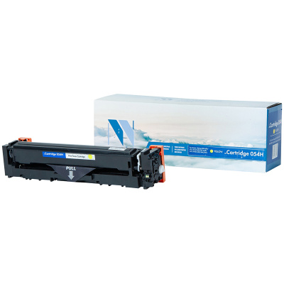 Картридж лазерный NV PRINT (NV-054HY) для Canon LBP 621/623, MF 641/643/645, желтый, ресурс 2300 страниц