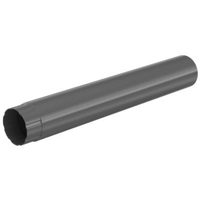 Труба водосточная МЕТАЛЛИК и КО 100x3000, цинк, 0.50 (RAL 7024)